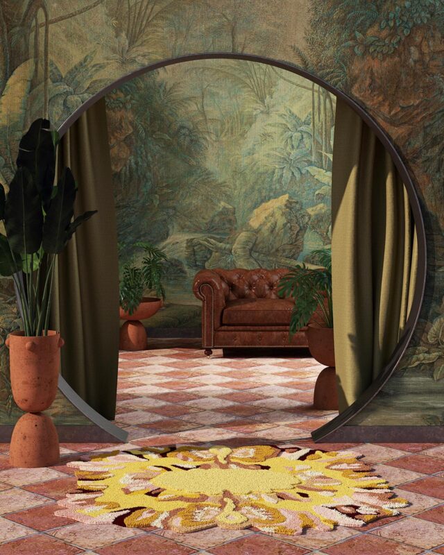 Flower Grotesque rug by @sara___ricciardi for Camere collection

A grotesque and mischievous blooming, like a flower with a woolly-core, welcomes you at the entrance to a place suspended between dream and reality, dominated by the poetic and lush nature.

Wallpaper Silky Jungle by @sara___ricciardi for @texturaewallpapers

Karpeta.it

#karpetarugs #Karpeta #karpetarugs #rugdesign carpetdesign #rug #carpet #maisonobject #maisonobject2023 #sararicciardi #fuorisalone2023 #mdw23