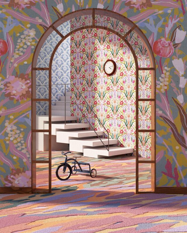 After a successful launch of the project CAMERE by @sara___ricciardi in January, the collection has been enriched with new immaginary worlds and, on the occasion of the Milan Design Week, the Karpeta and Texturae showroom will be fully covered with botanical inspired wallpapers.
Come visit us from 17th to 23rd April in Via Cappuccio 18, Milan.
 
@sara___ricciardi
@sararicciardistudio
@texturaewallpapers
 
Karpeta.it
#karpetarugs #Karpeta #karpetarugs #rugdesign #carpetdesign #rug #carpet #mdw23 #milandesignweek2023 #sararicciardi #fuorisalone2023 #furoisalone #camerebysararicciardi
